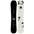 2027 Burton Family Tree Hometown Hero snowboard with black nautilus graphic and cream base with blurred numbers.