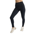 Black high-waisted full-length Burton MP Active Legging for women, shown from the front on a model.