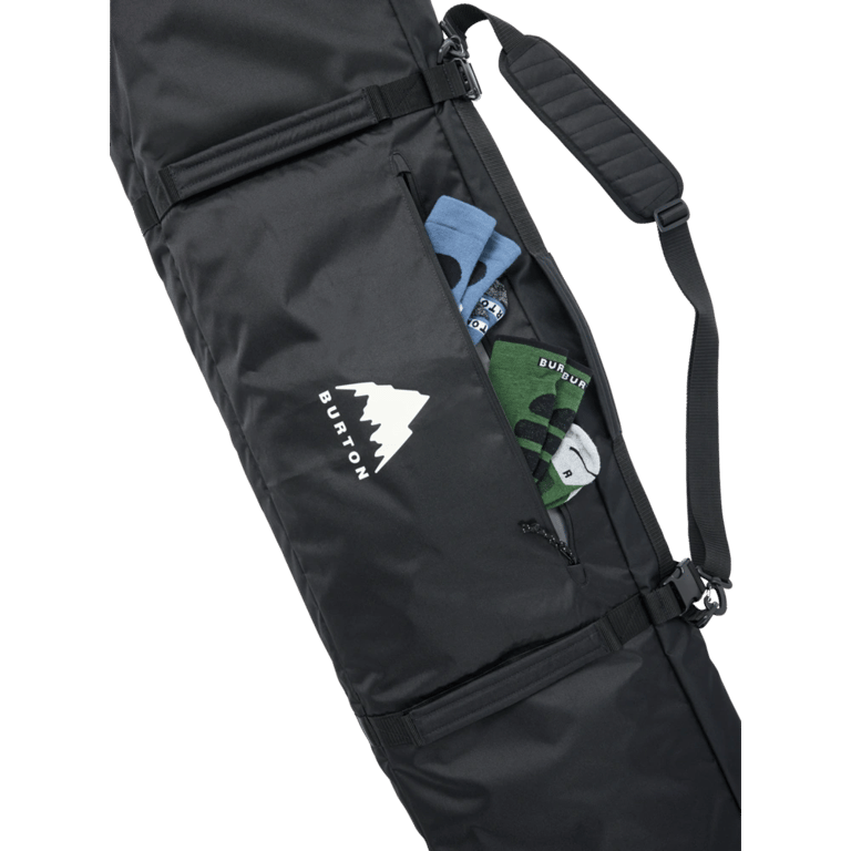 Close view of the Burton Wheelie Gig Snowboard Bag, true black