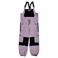 1 view of the CHECKthefeed VX Cargo Bib Snowboard Pants - LavendarBlack CTF-VXCBIBLAVENDAR Pants,  26/27 Unisex's model