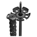 Ends view of the DEORUM Apollo FR AdjustableSki Poles Regular Basket DSCAPFR002 Poles,  26/27 Unisex's model