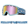 Main view of the Dragon LilD Goggles in SNOW DANCE colourway, kids's model