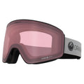 Dragon PXV Low Bridge Goggle in Switch colorway with photochromic light rose lens that adapts to changing light conditions