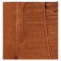 Fabric view of the Eastcoast Flare Deco Jeans in colour Teddy