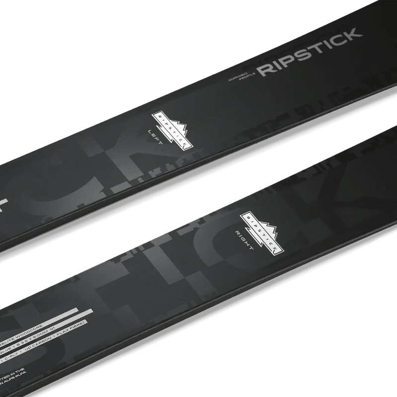 Detail view of the Elan Ripstick 96 Black Edition Skis,  26/27 unisex's model