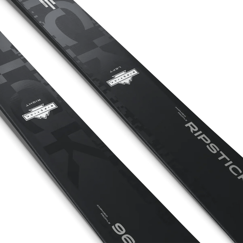 Detail view of the Elan Ripstick 96 Black Edition Skis,  26/27 unisex's model