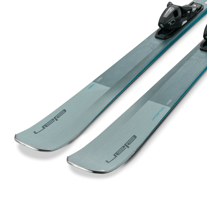 Tip view of the Elan Wildcat 78 C Skis,  26/27 unisex's model