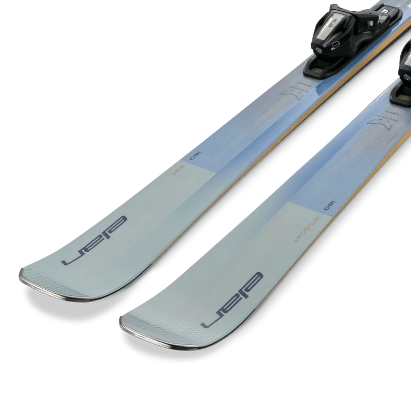 Tip view of the Elan Wildcat 83 C Skis,  26/27 unisex's model