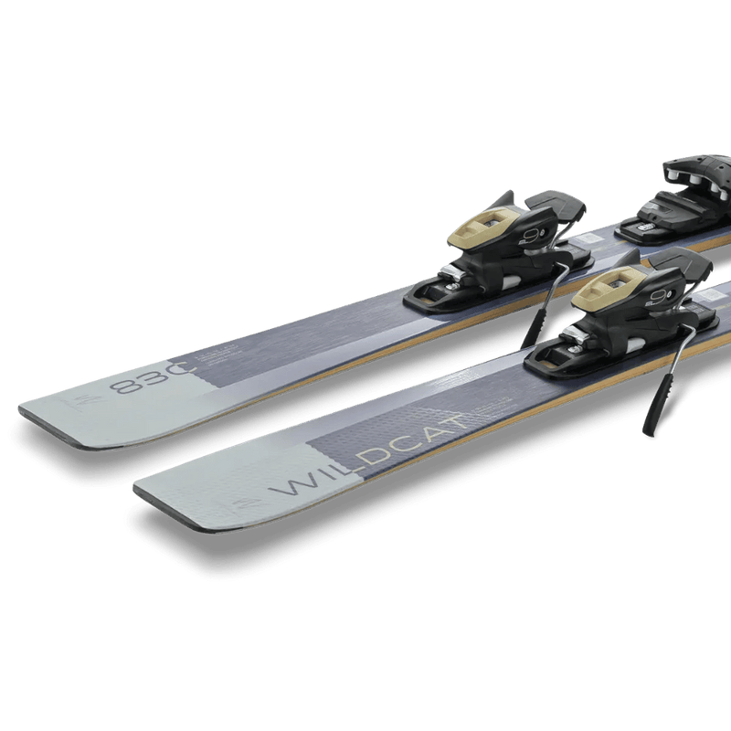 Tail view of the Elan Wildcat 83 C Skis,  26/27 unisex's model