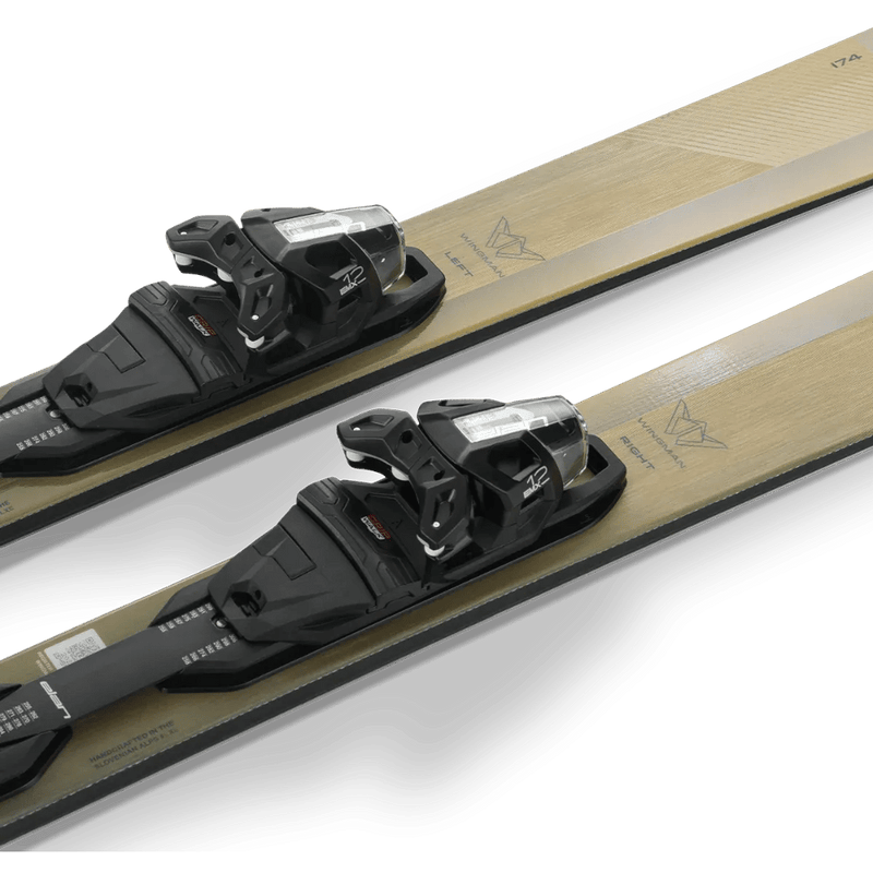 Detail view of the Elan Wingman 86 TI Skis,  26/27 unisex's model