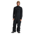 Black Quiksilver Altostratus Street Gore-Tex Bib Snowboard Pants with adjustable straps and zippered utility pockets.