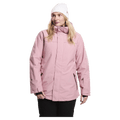 Front view of women wearing the Rojo Eras Ski Jacket - Womens  - in colour Lilas