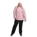 Front view of women wearing the Rojo Eras Ski Jacket - Womens  - in colour Lilas