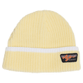 Front view of Rojo Ezy Beanie - Womens in Wax Yellow