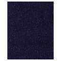 Fabric view of the Rollas Fishermans Tweed Crew in colour Dark Navy