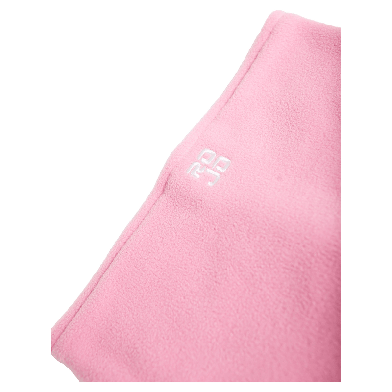 Side view of Rojo Rojo Tall Neck Warmer - Womens Moonlite Mauve