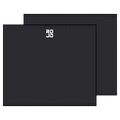 Main view of Rojo Double Layer Neckwarmer - Kids in colour True Black.
