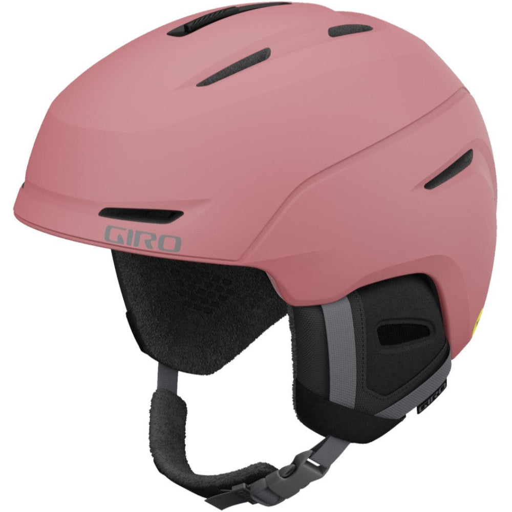 Giro Avera snow Helmet in Dusty Rose featuring MIPS protection, active ventilation, dial-fit system and lightweight 