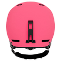 Back view of the Giro Crue MIPS Helmet in Matte Neon Pink colourway, KIDS's model