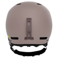 Back view of the Giro Ledge FIT Helmet in Matte Cloud Grey colourway, unisex's model