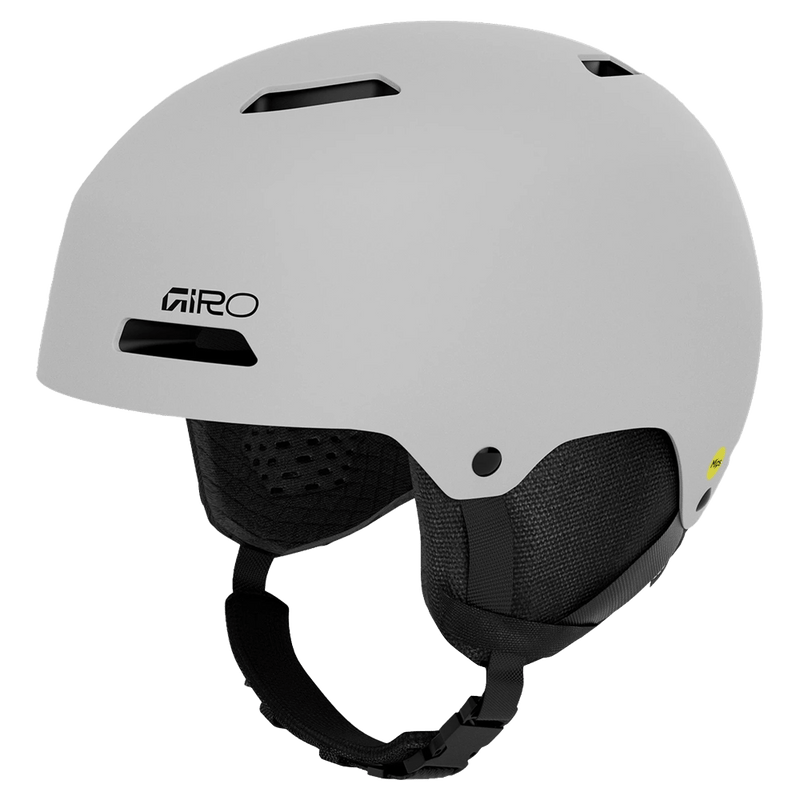 Main view of the Giro Ledge FIT Helmet in Matte White colourway, unisex's model