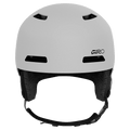 Front view of the Giro Ledge FIT Helmet in Matte White colourway, unisex's model