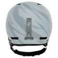 Back view of the Giro Ledge FIT Helmet in Gloss Sky Blue Trench colourway, unisex's model