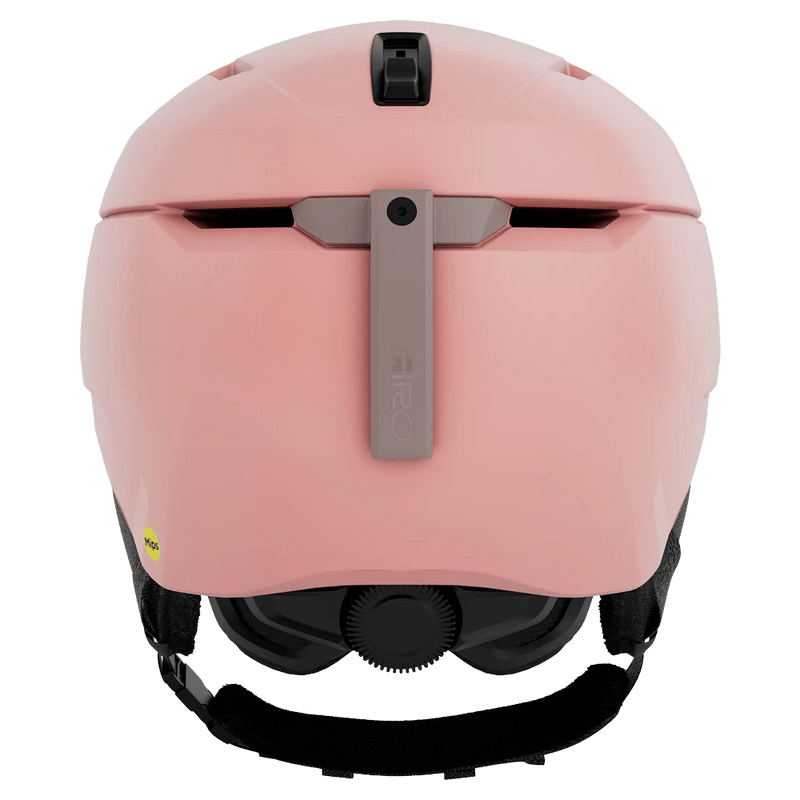 Back view of the Giro NEO II Helmet in Matte Petal Pearl colourway, unisex's model