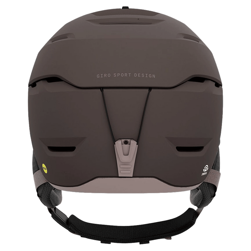 Back view of the Giro Tor MIPS Helmet in Matte Canyon Clay colourway, unisex's model