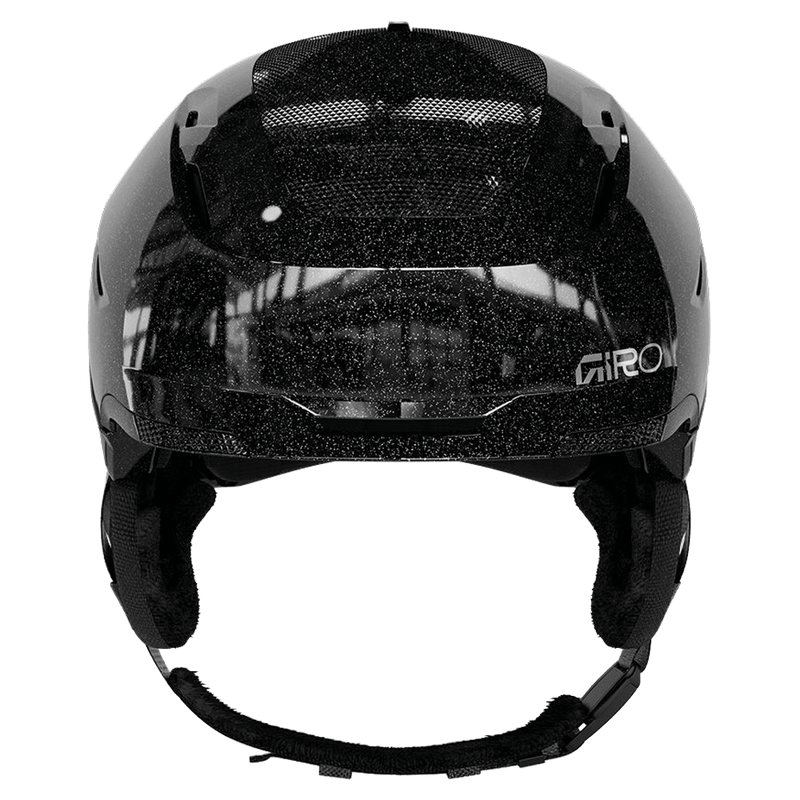 Front view of the Giro Tor MIPS Helmet in Gloss Matte Pearl White colourway, unisex's model
