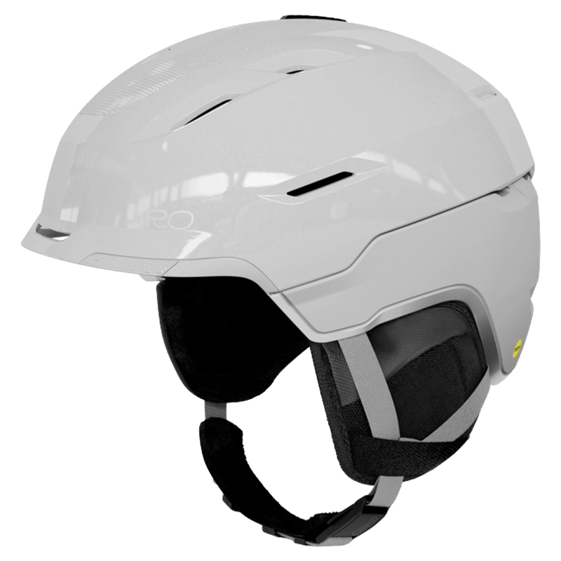Main view of the Giro Tor MIPS Helmet in Gloss Matte Pearl Black colourway, unisex's model