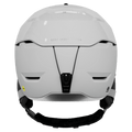Back view of the Giro Tor MIPS Helmet in Gloss Matte Pearl Black colourway, unisex's model