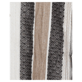 Fabric view the Rollas Headway Bowler in colour Beige Stripe