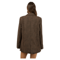 Back view of All About Eve Vanner Blazer - Womens in colour Coffee,