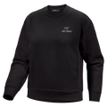 View if Arcteryx Emblem Fleece Crew - Womens in colour Black.