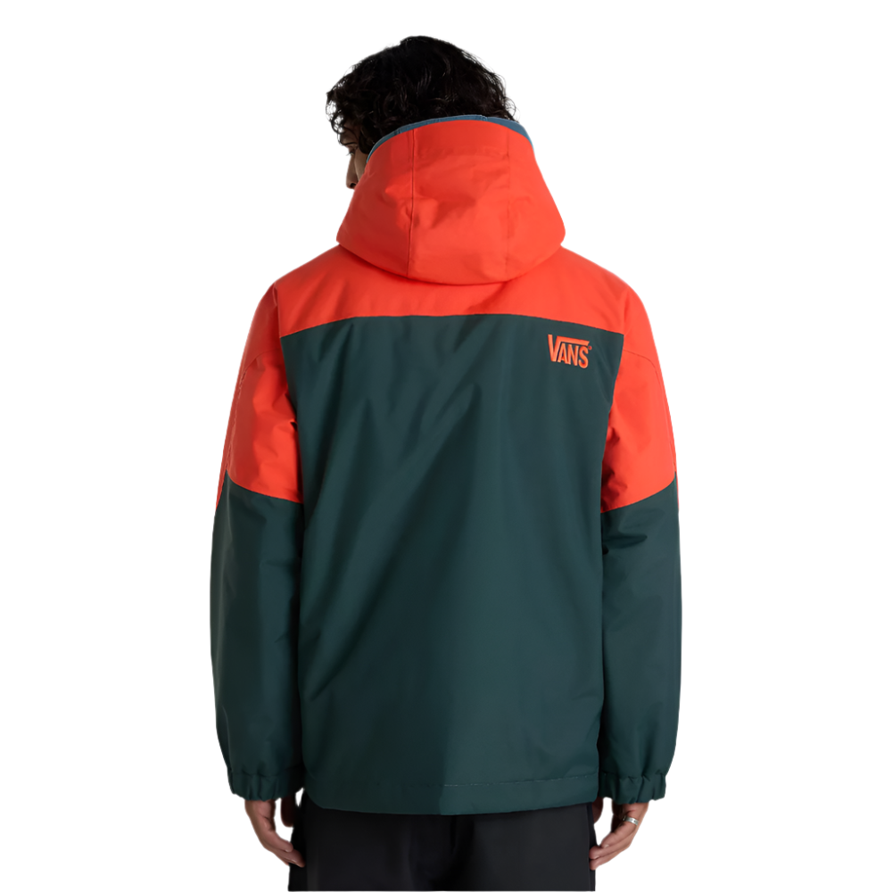 VANS - VANS HELLBOUND JACKET L オレンジ/グリーン Vans MTE HellBound Jacket - Winter Sports Jackets | SkatePro