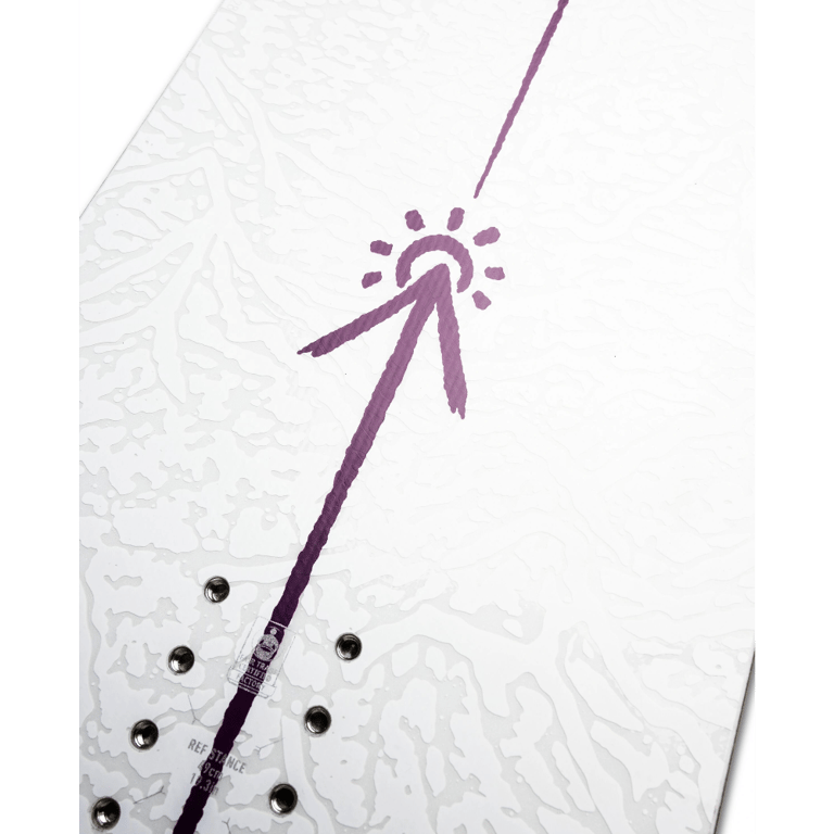 Jones 2027 Airheart 2.0 Snowboard close up