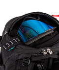 Jones Higher 32L Backpack goggle pocket with electric goggles inside