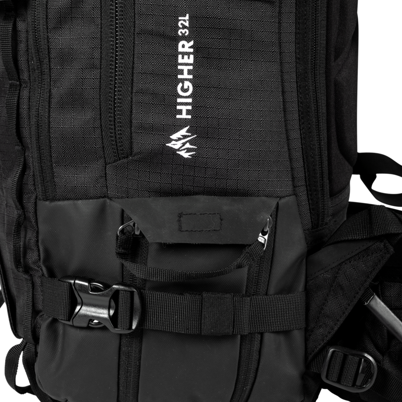 Jones Higher 32L Backpack close up of side