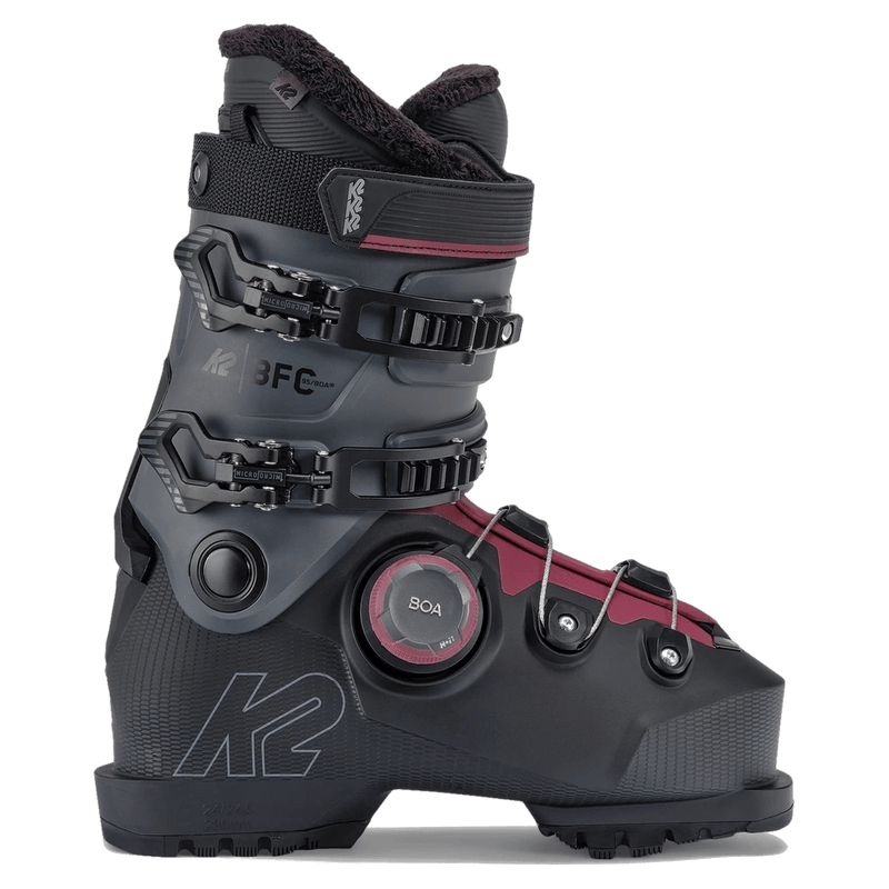 Side view of the K2 BFC 95 BOA Ski Boots - Womens