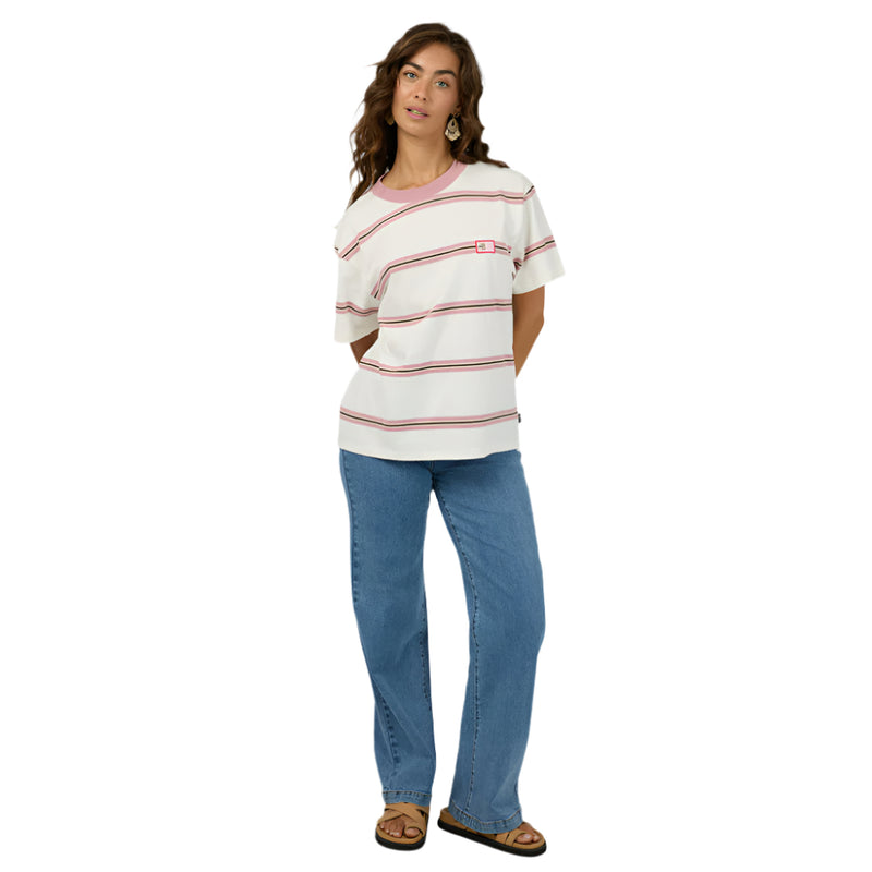 Kinsey Stripe Tee - Womens