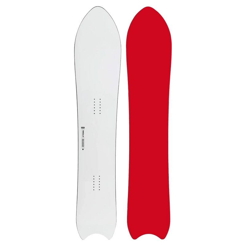 view of the Korua 2027 Pencil KOR-PENCIL2027BRUSHED Snowboard,  26/27 Unisex's model