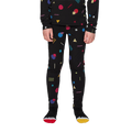 child wearing Le Bent Confetti Midweight Thermal Bottom - Kids