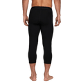 man wearing Le Bent Lightweight Thermal 3/4 Bottom
back view