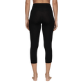 woman wearing Le Bent Midweight Thermal 3/4 Bottom - Womens back view
