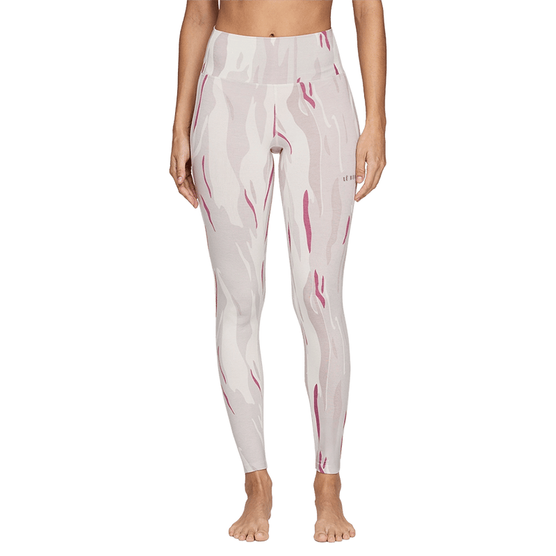 Le Bent Midweight Thermal Bottom - Womens snow gum front view
