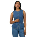 Lena Denim Vest - Womens