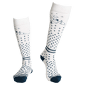 View of Rojo Mountaineer Sock - Womens in colour Snow white