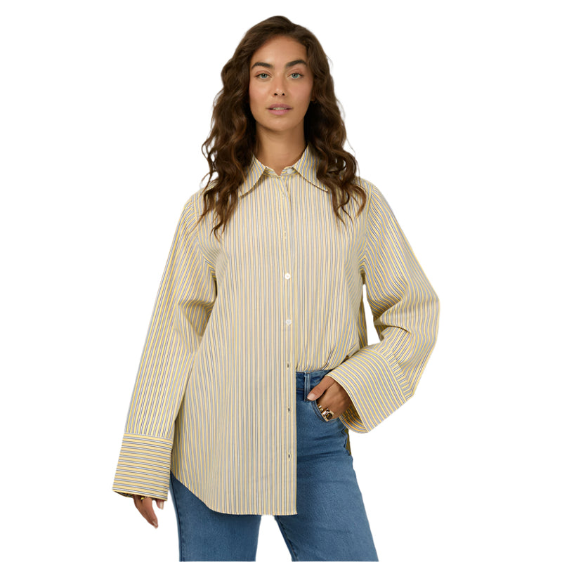 Nara Stripe Shirt - Womens