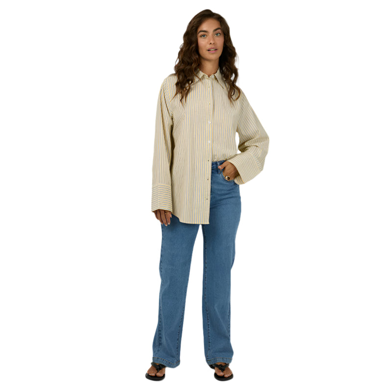 Nara Stripe Shirt - Womens